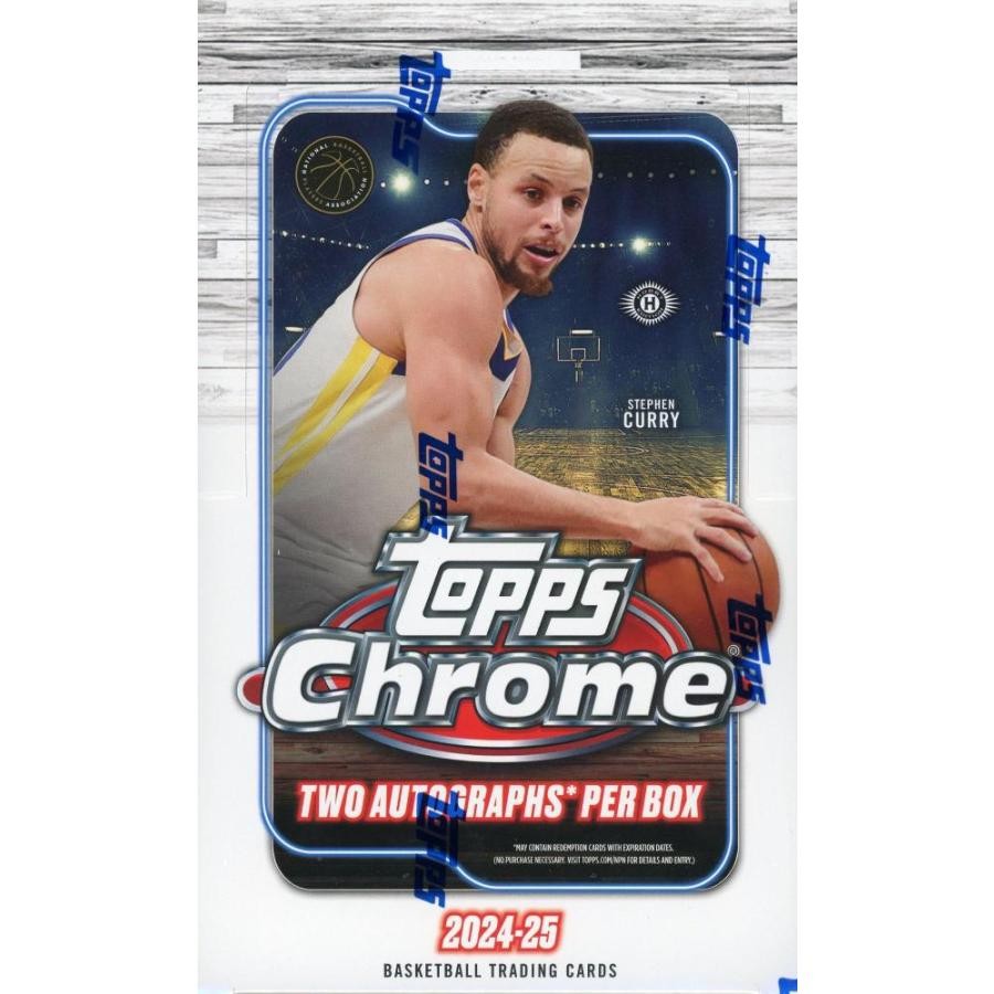 2024/25 Topps Chrome Basketball Hobby Box Factory Sealed