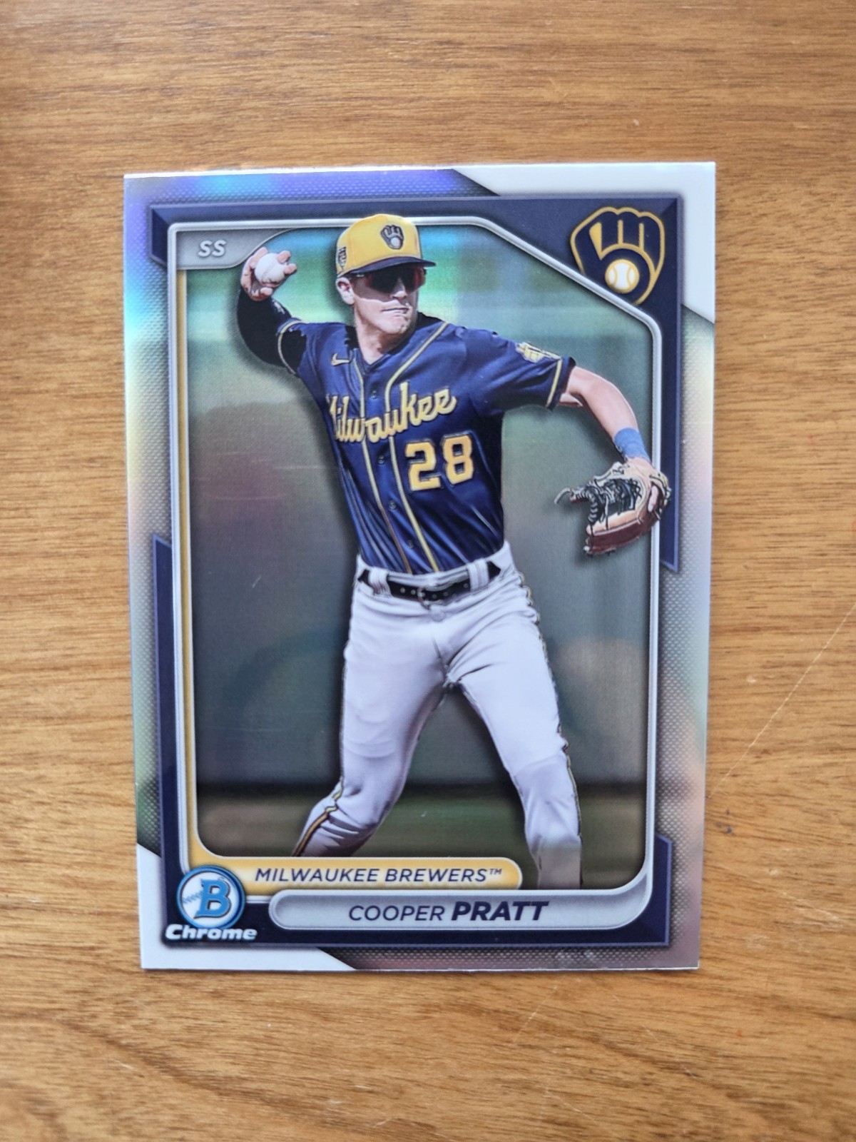 2024 Bowman Draft #BDC-84 Cooper Pratt Chrome Refractor