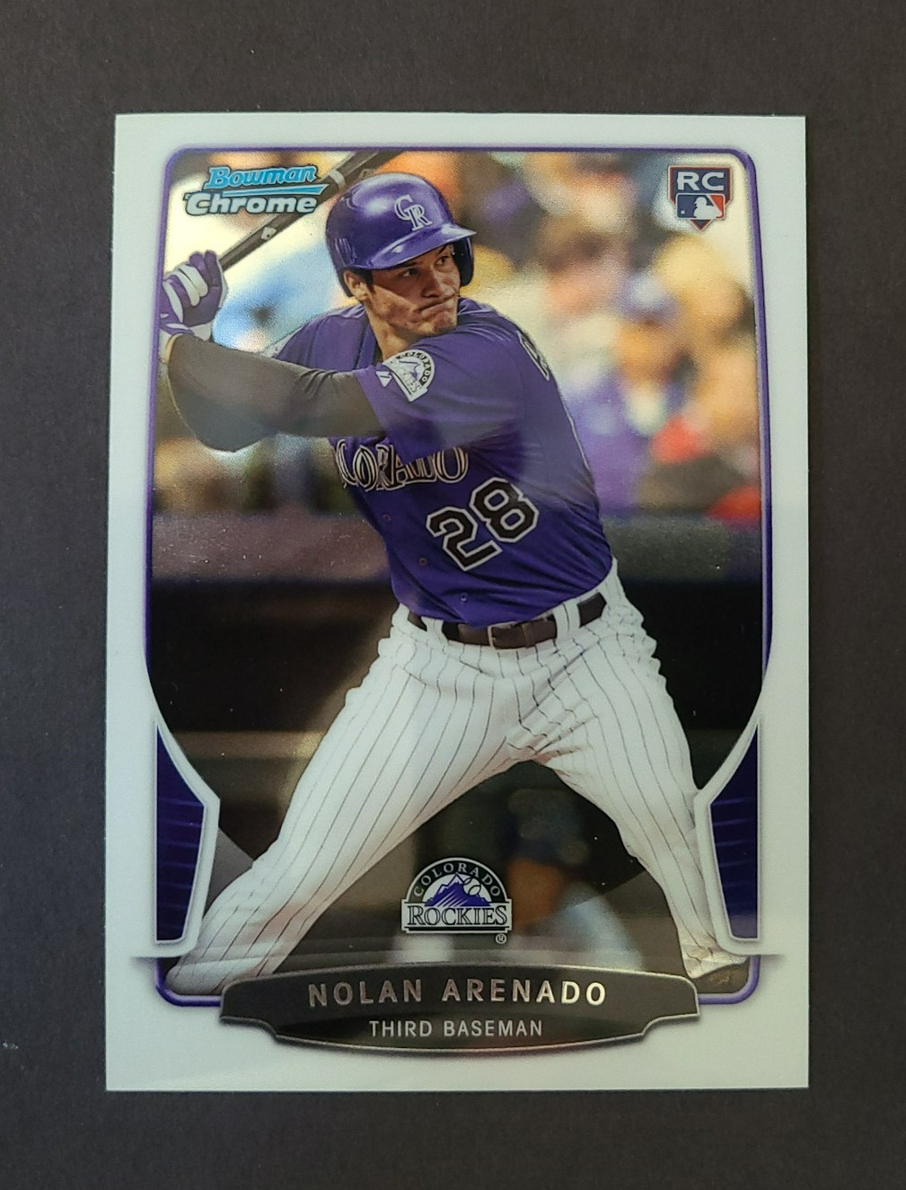 2013 Bowman Draft Picks & Prospects – Chrome Nolan Arenado RC #41 – Rockies