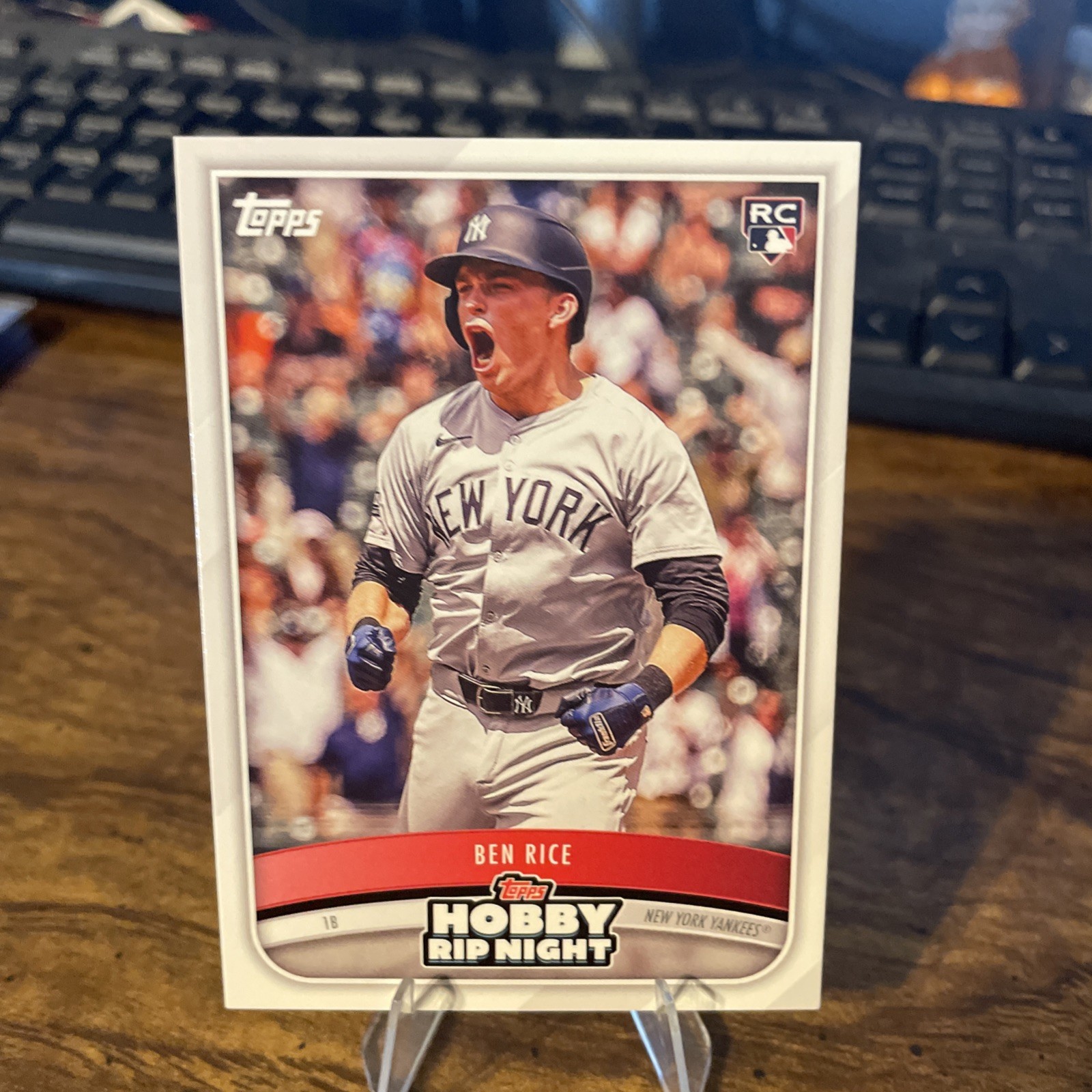 2025 Topps Hobby Rip Night – Ben Rice #13 (RC)