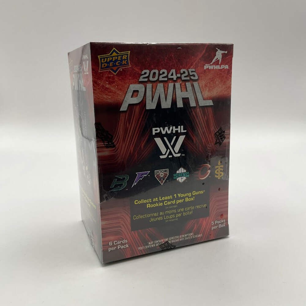 2024-25 Upper Deck PWHL Hockey Blaster Box