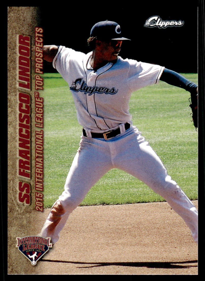 2015 Francisco Lindor Choice Minor League Rookie Card AAA Top Prospects