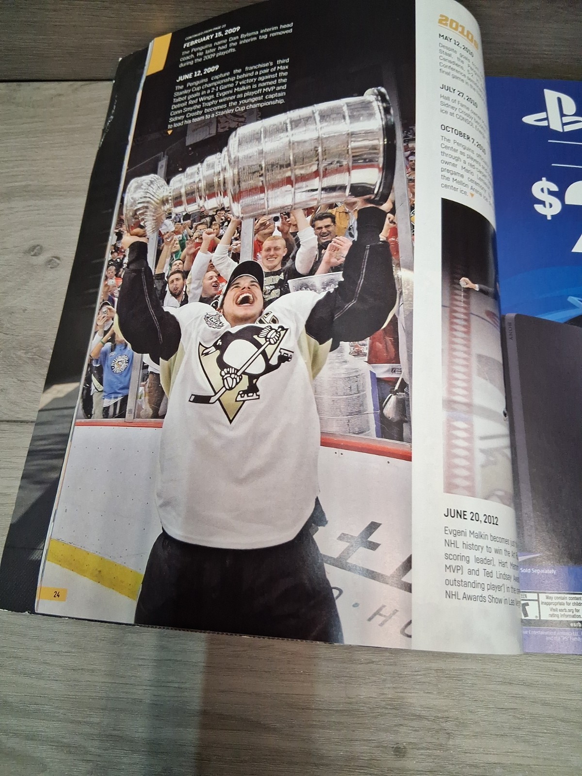2016-2017 PITTSBURGH PENGUINS YEARBOOK – 50 Years – 1967-2017