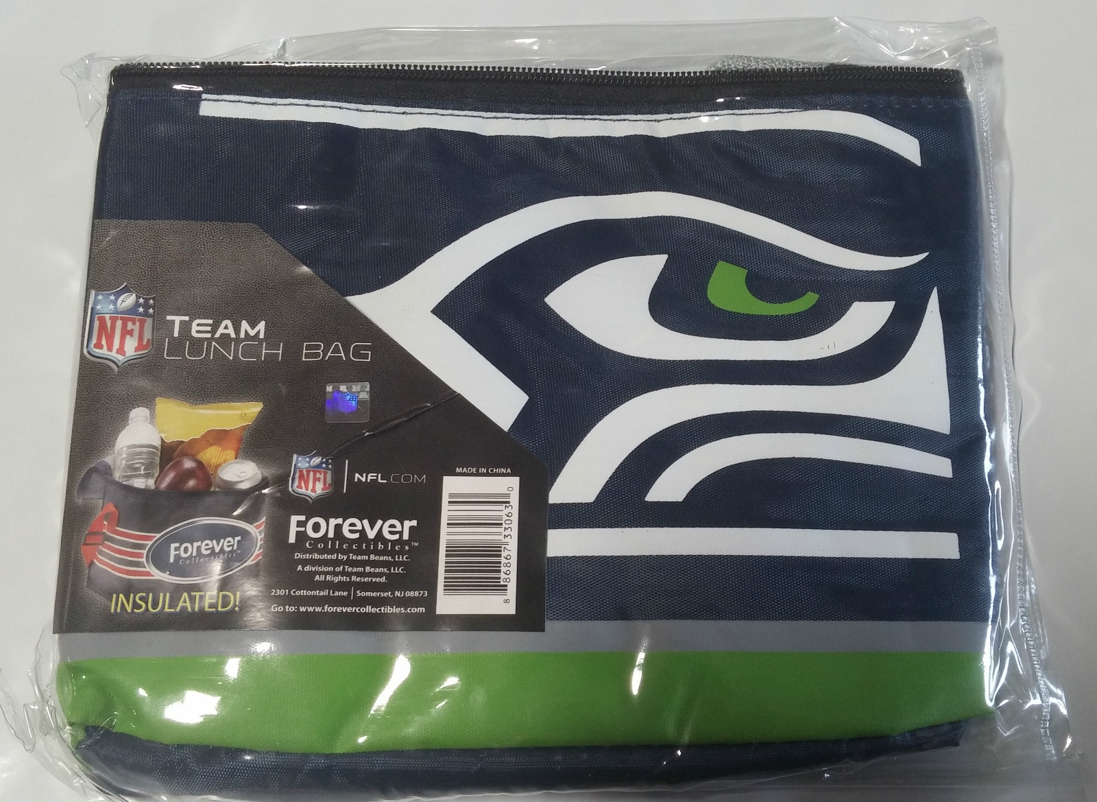 Seattle Seahawks Insulated soft side Lunch Bag Cooler New – BIg Logo