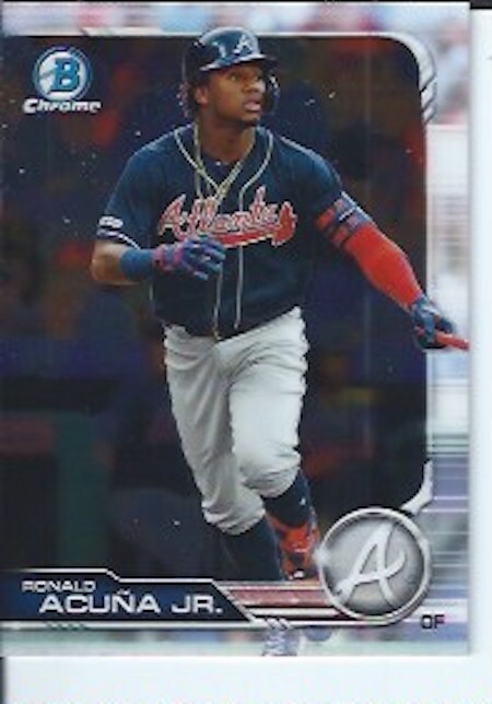 Ronald Acuna Jr. 2019 Bowman Chrome