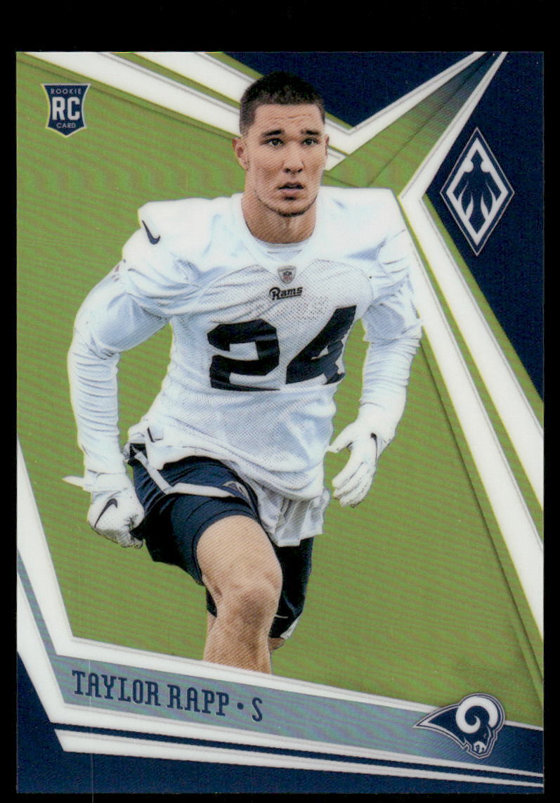 2019 Panini Phoenix #187 Taylor Rapp Yellow #/75