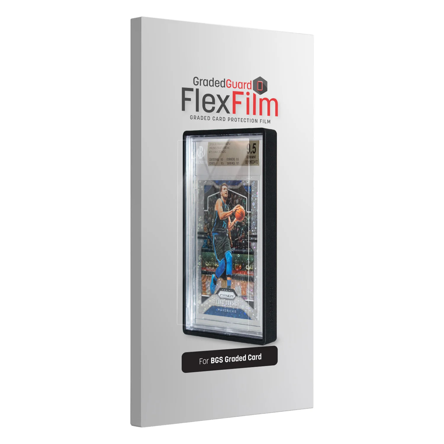 FlexFilm Graded Card Scratch/UV Protection Film (BGS) Fits Like Screen Protector