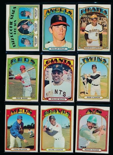 1972 Topps Baseball 251 -500 -Complete Your Set -PRICING BASED ON CONDITION