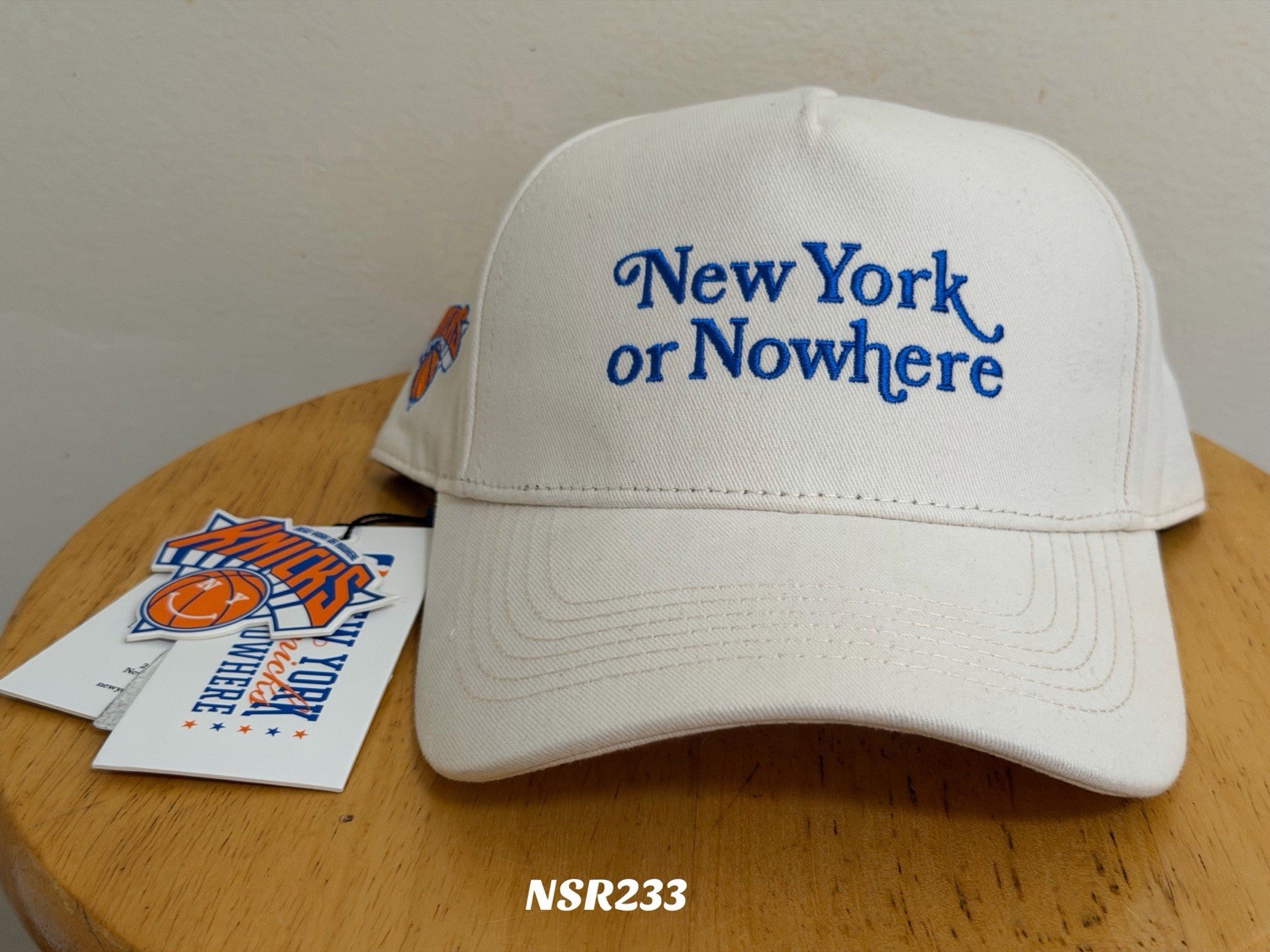 NEW YORK KNICKS – NEW YORK OR NOWHERE CAP ONE SIZE EXCLUSIVE SOLD OUT SNAPBACK