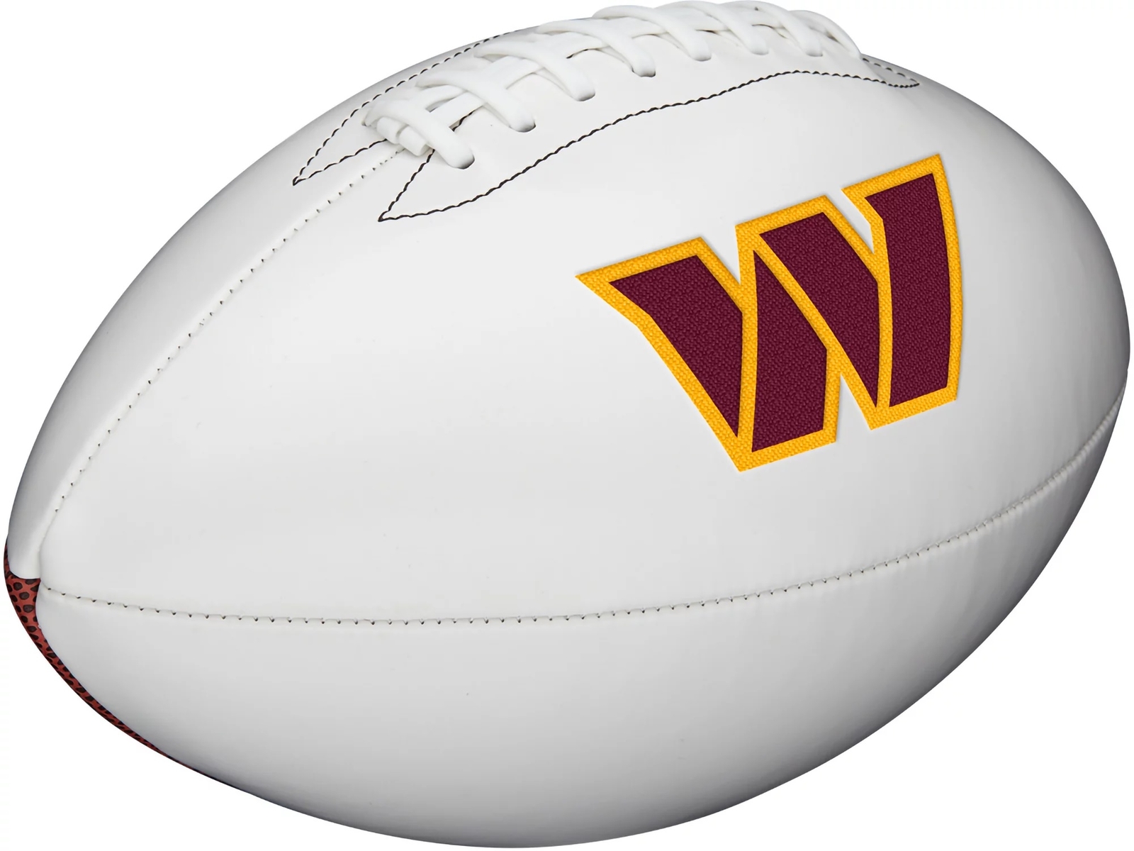 Washington Commanders Full Size Autograph Signature Series White Panel Football