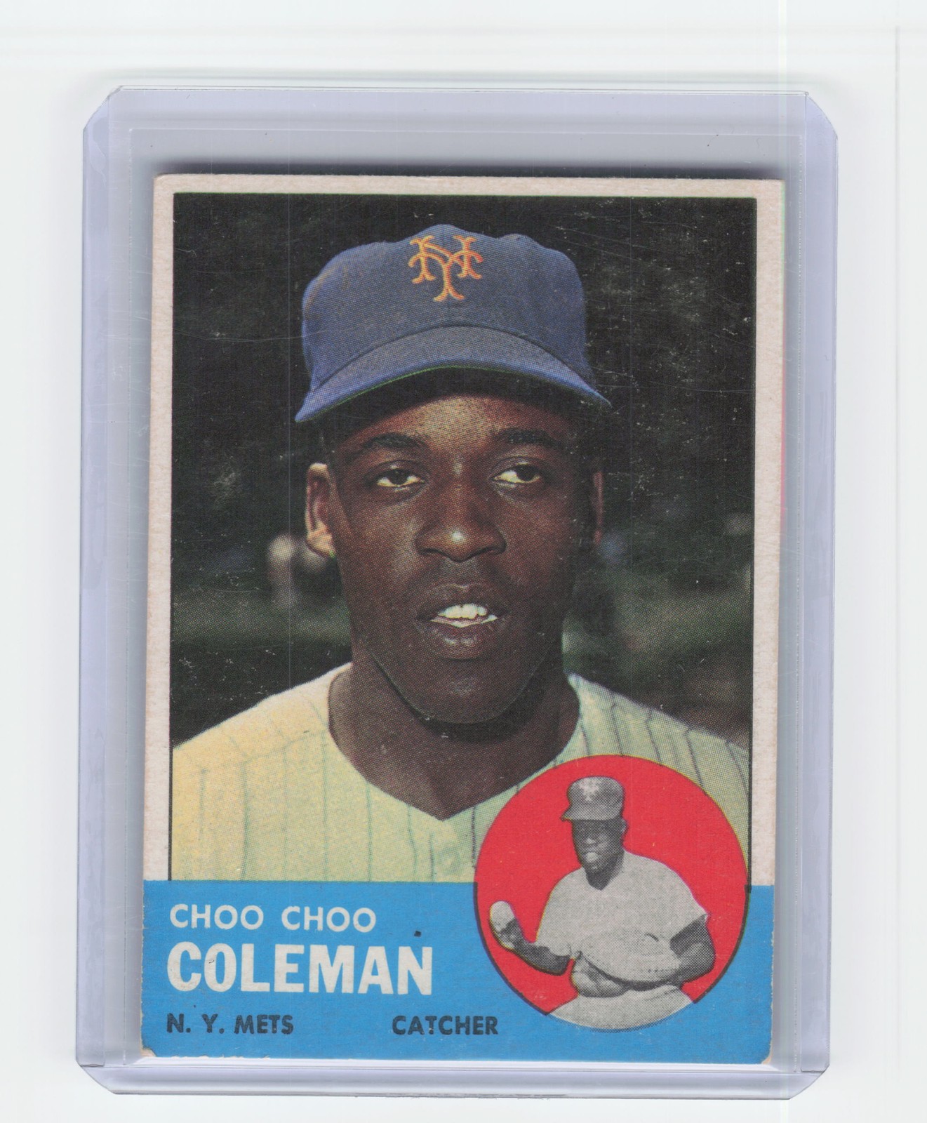 1963 Topps #27 Choo Choo Coleman