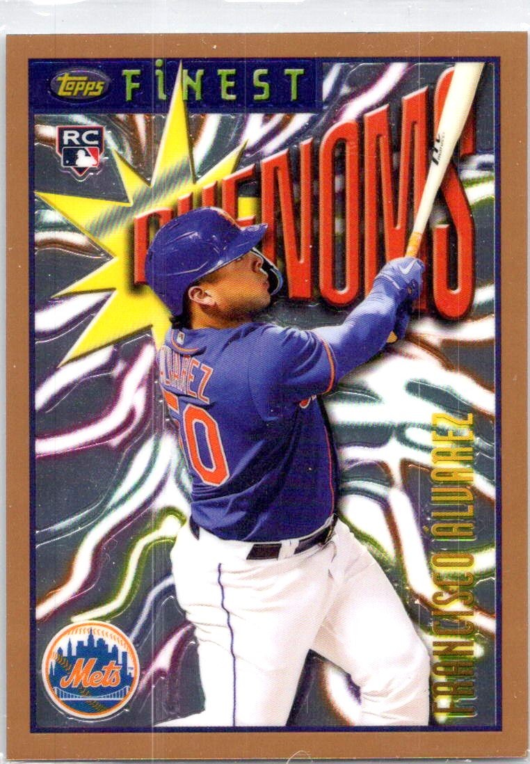 2023 Topps Finest Flashbacks #98 Francisco Álvarez
