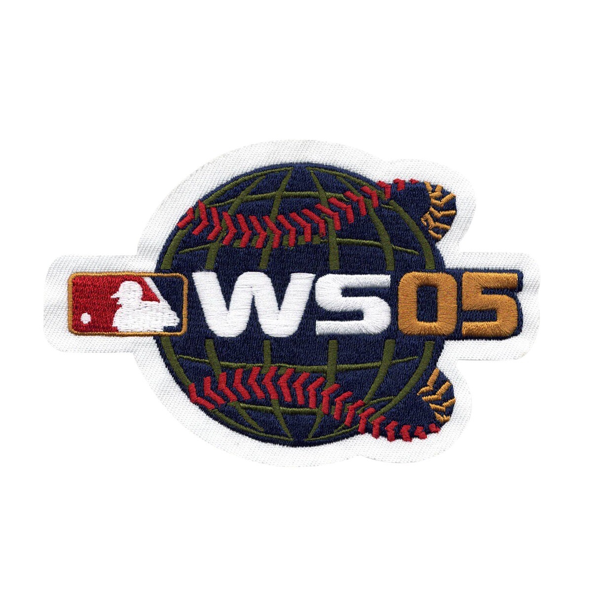 2005 Chicago White Sox vs. Houston Astros MLB World Series Logo Jersey Patch