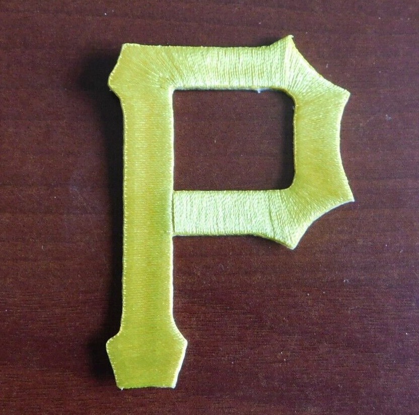 Pittsburgh Pirates 3”X2” Iron On Embroidered Patch FREE Shipping!!
