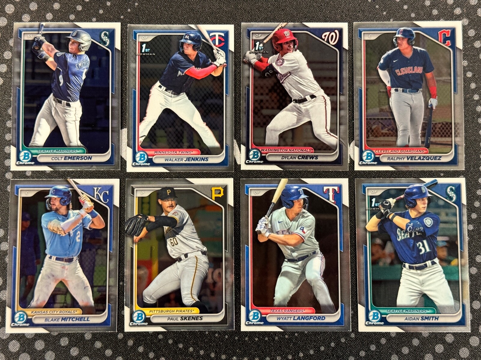 2024 Bowman Chrome Prospects #BCP-1 – BCP-150 You Pick Complete Your Set!