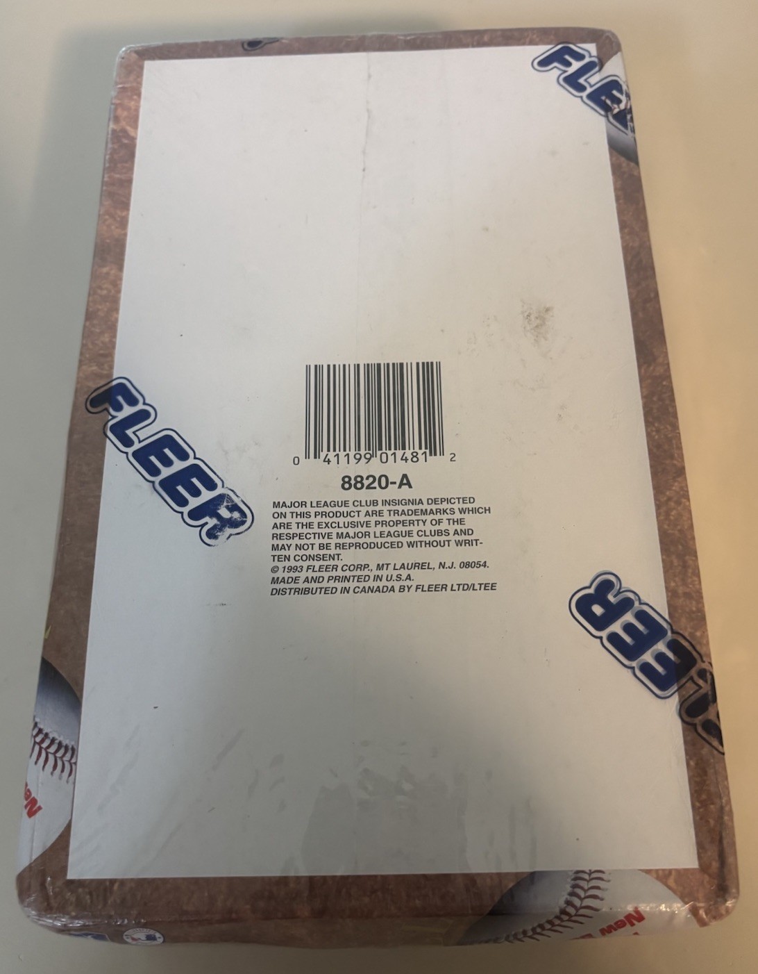 Fleer 1994 baseball factory sealed box 36 packs 720 Cards