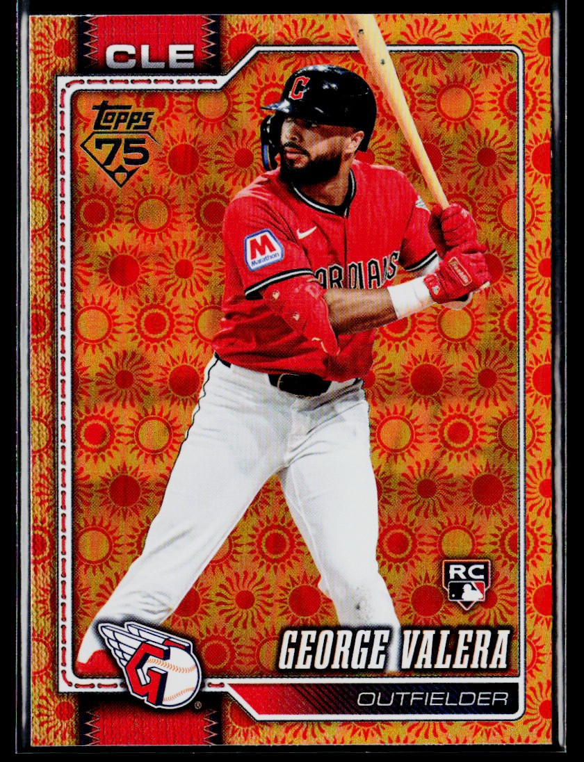 2026 Topps #603 George Valera Holiday
