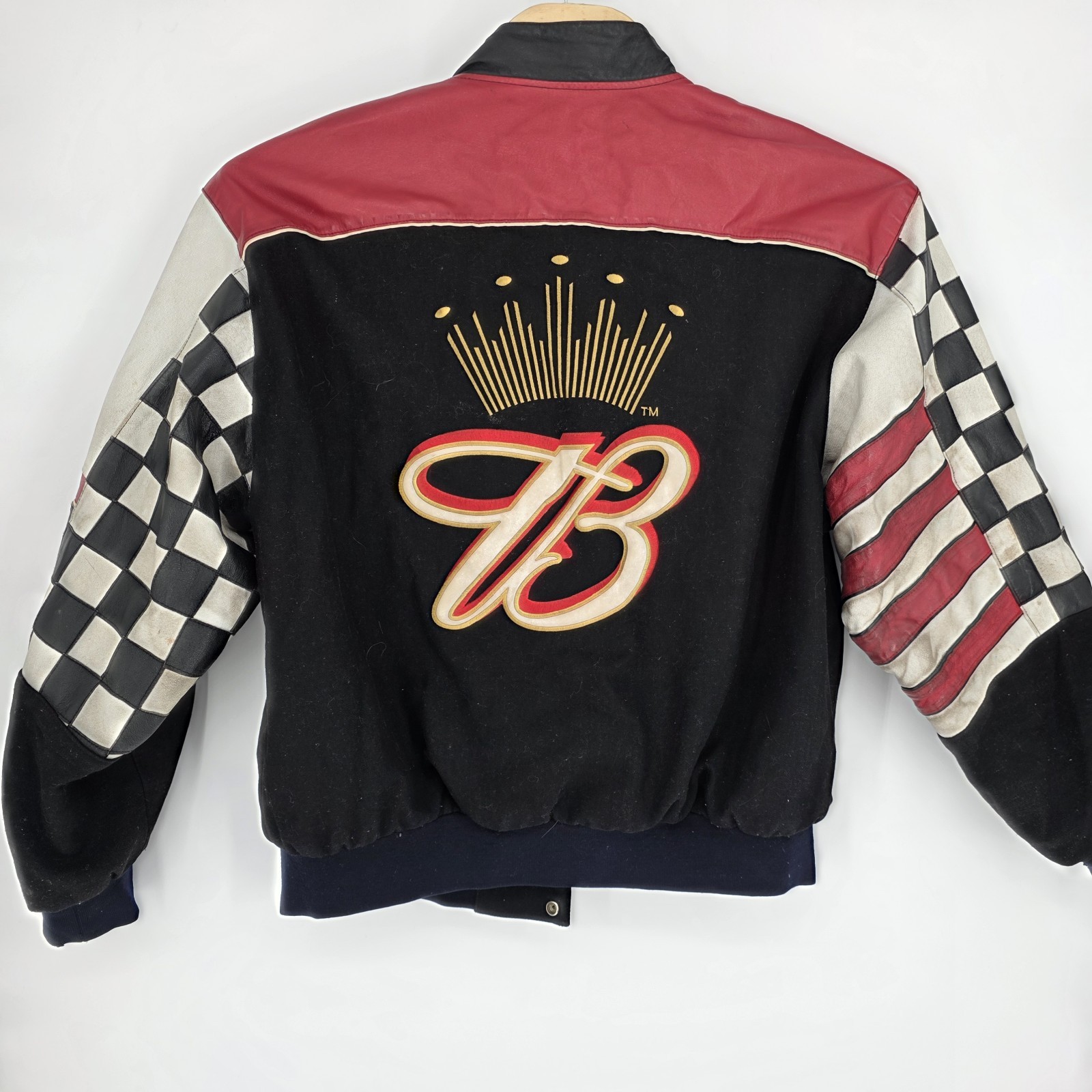 NASCAR Chase Authentics Dale Earnhardt Jr Budweiser Racing Jacket 2XL Reversible