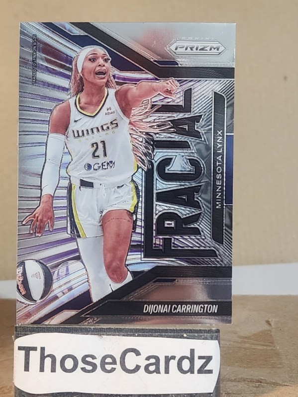 2025 Panini Prizm WNBA Fractal #1 DiJonai Carrington