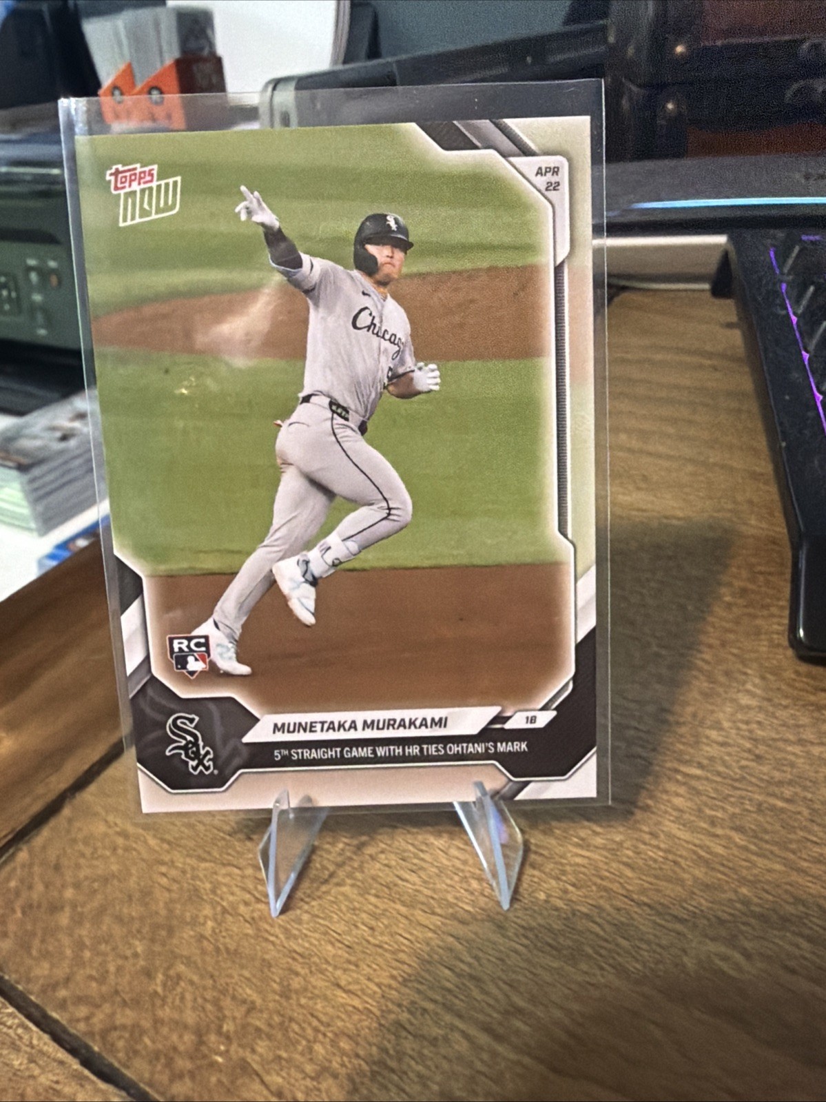 2026 Topps Now #110 • Munetaka Murakami RC • 5th Straight Game With HR White Sox