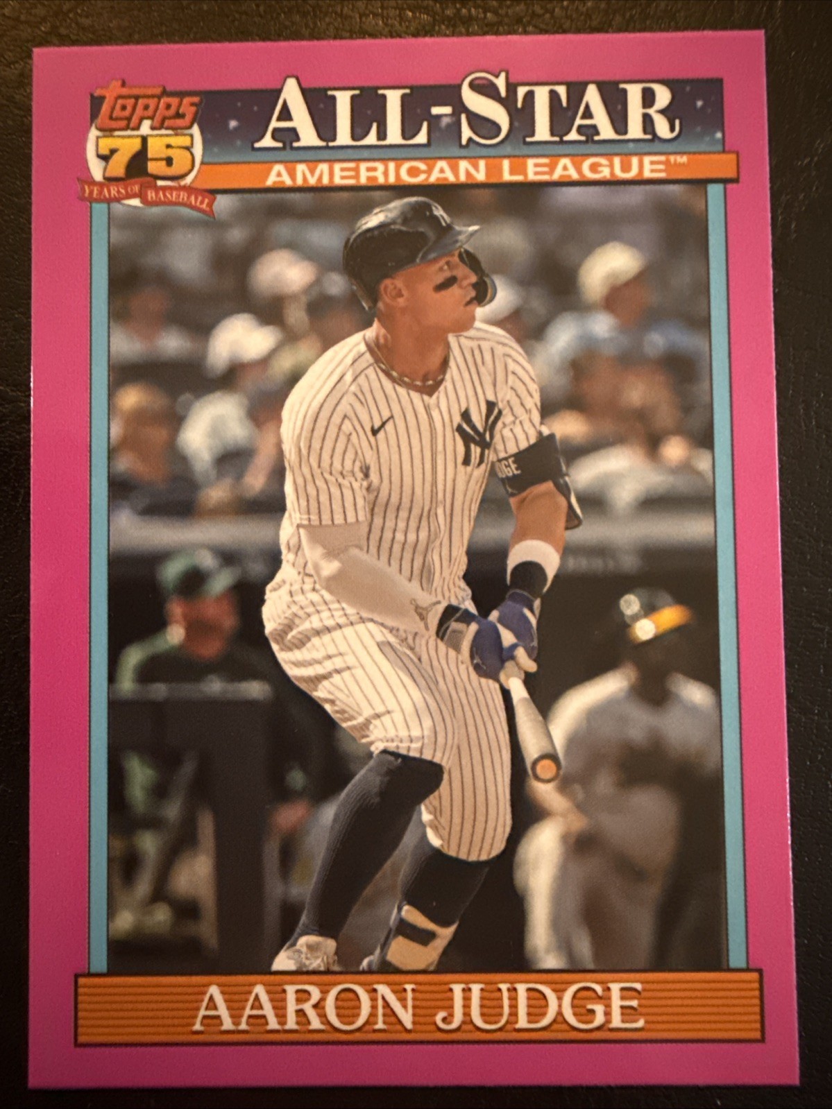 2026 Topps Series 2 AARON JUDGE #91AS-1 1991 Topps All-Stars Pink Border SP