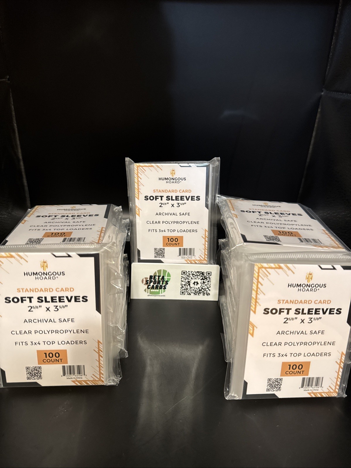2000 Standard Soft Penny Sleeves – Humongous Hoard – 20 Packs – FREE SHIPPING