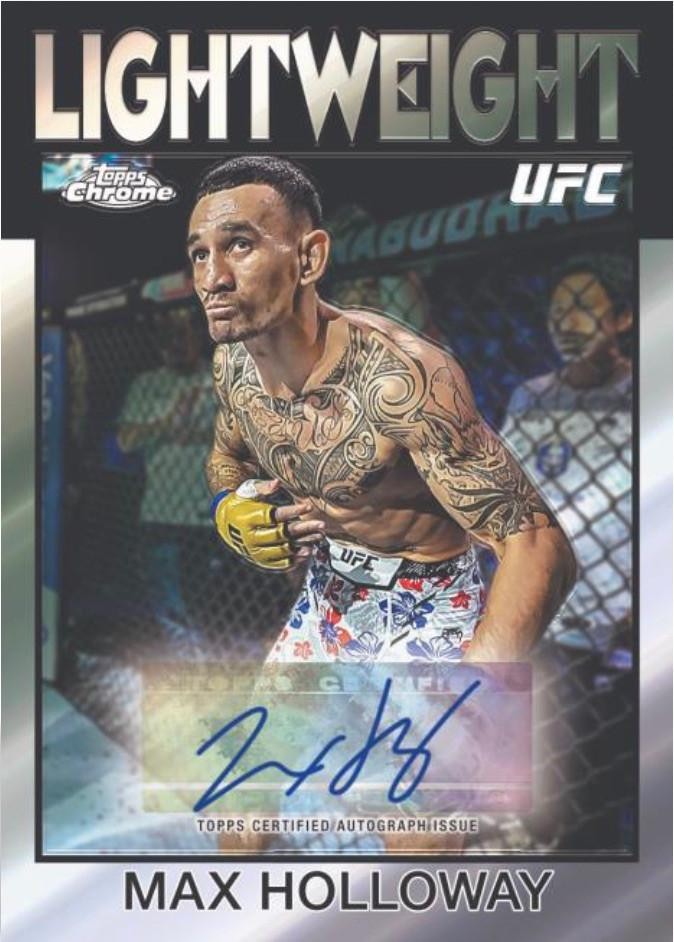 2026 Topps Chrome UFC Hobby Box