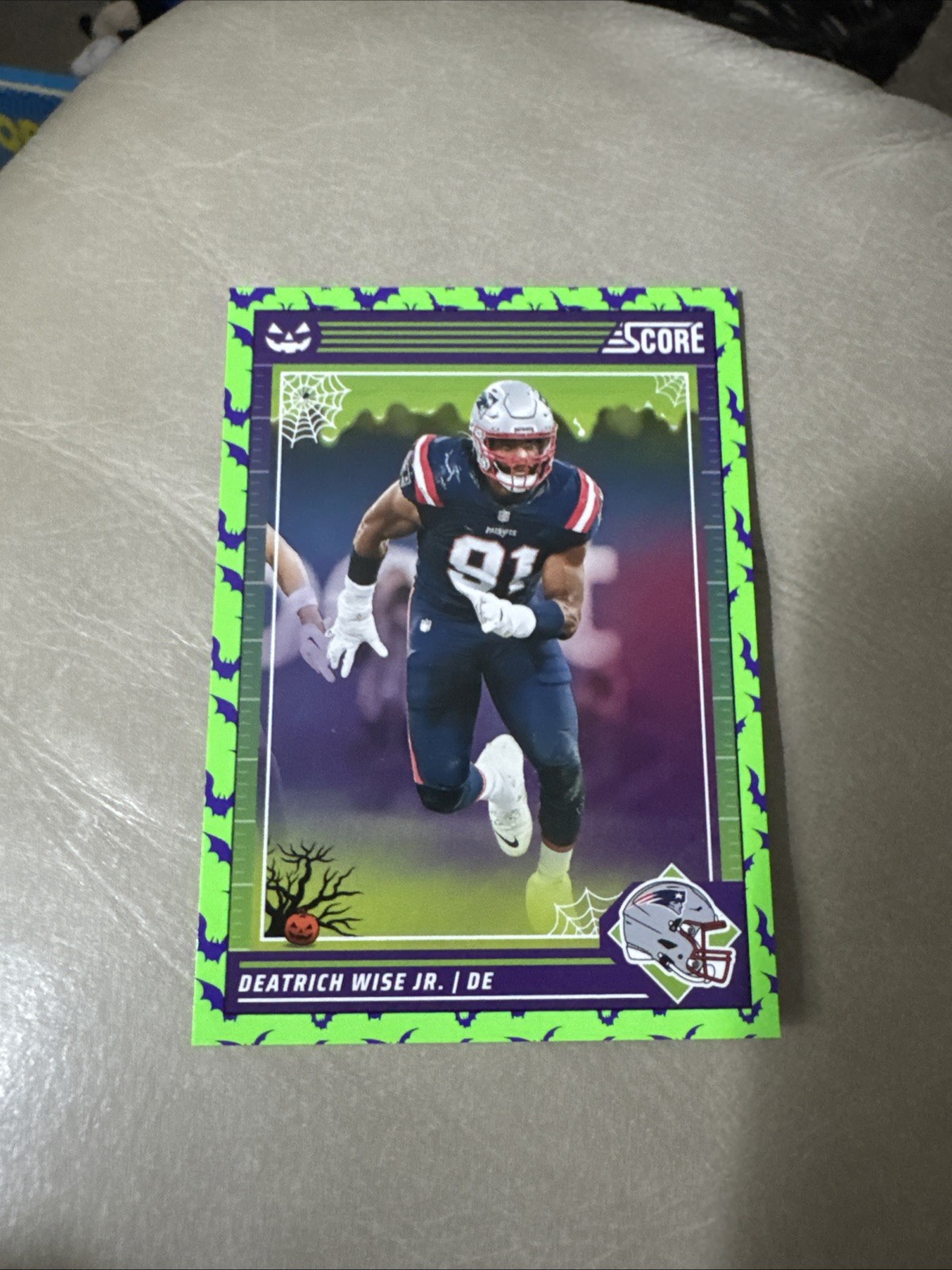 2024 Score-A-Treat #193 Deatrich Wise Jr. Green Bats New England Patriots