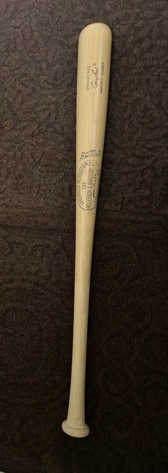 Vintage Louisville Slugger 125 Baseball Bat JB2– Hillerich & Bradsby – Made USA