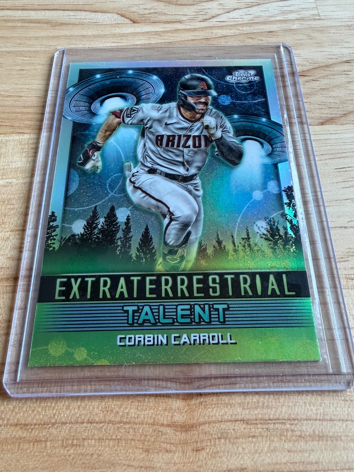 2024 Topps Cosmic Chrome – Extraterrestrial Talent Corbin Carrol #ET-4