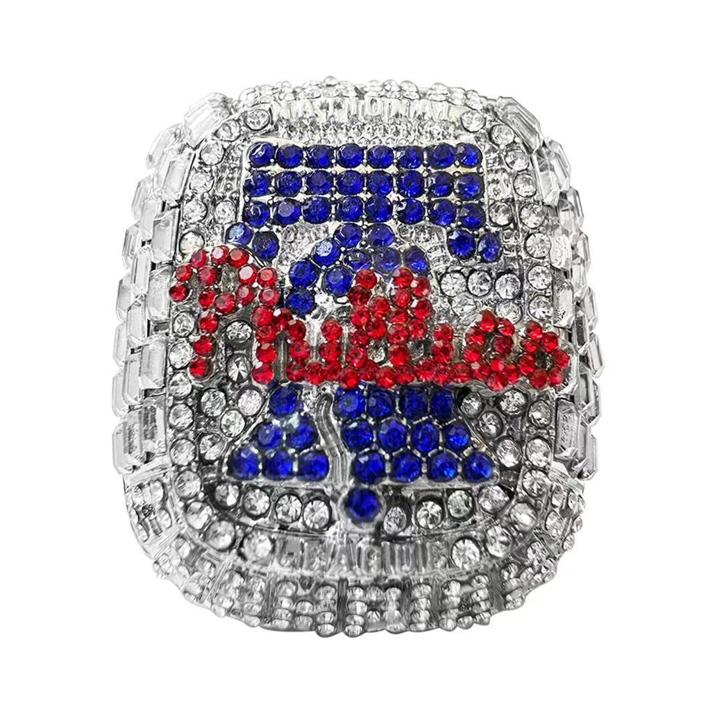 2022 Philadelphia Phillies Championship Ring Flip-Top Bryce Harper Size9-11-13