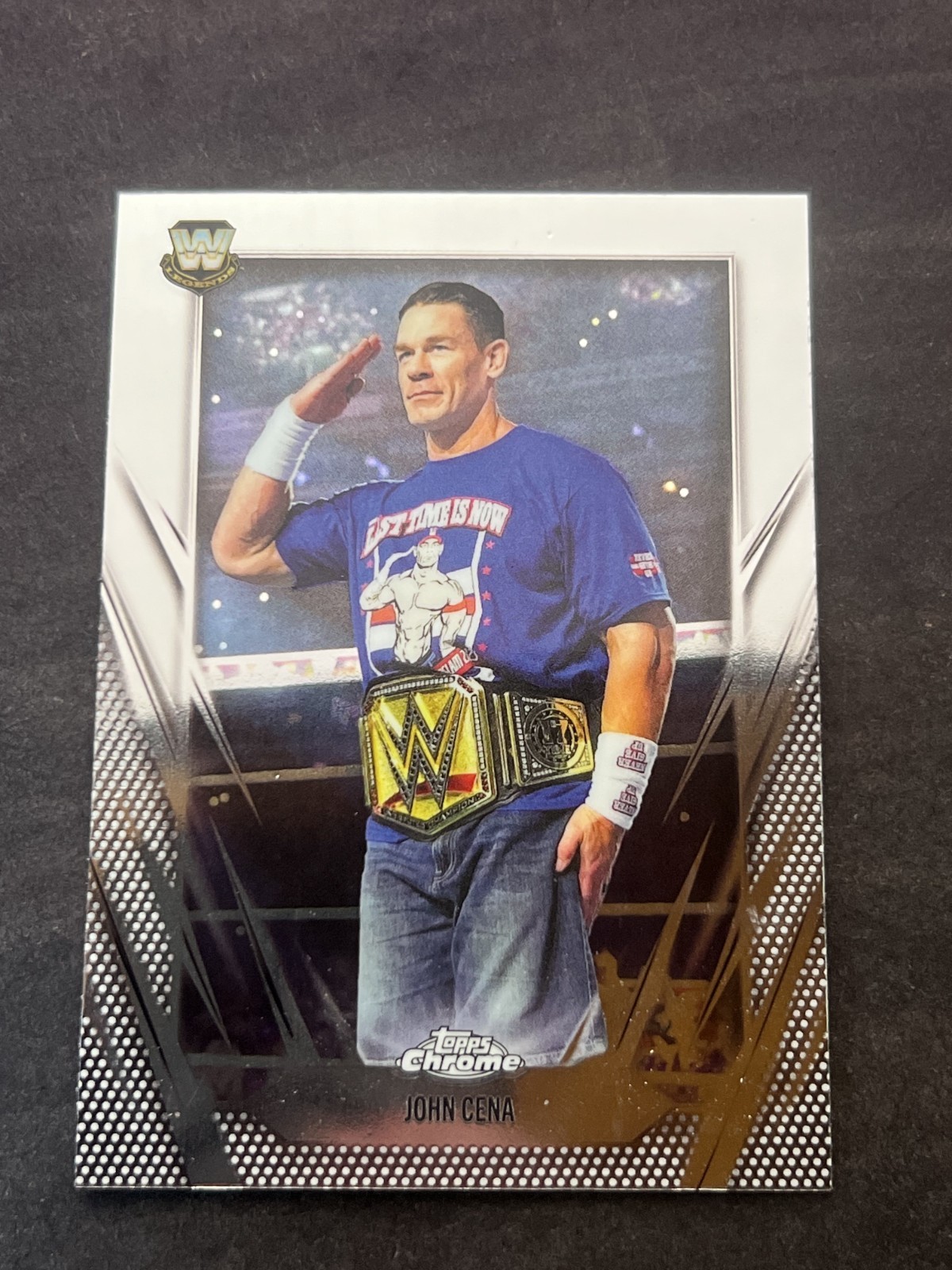 2026 Topps Chrome WWE Legends John Cena #2 Base Card