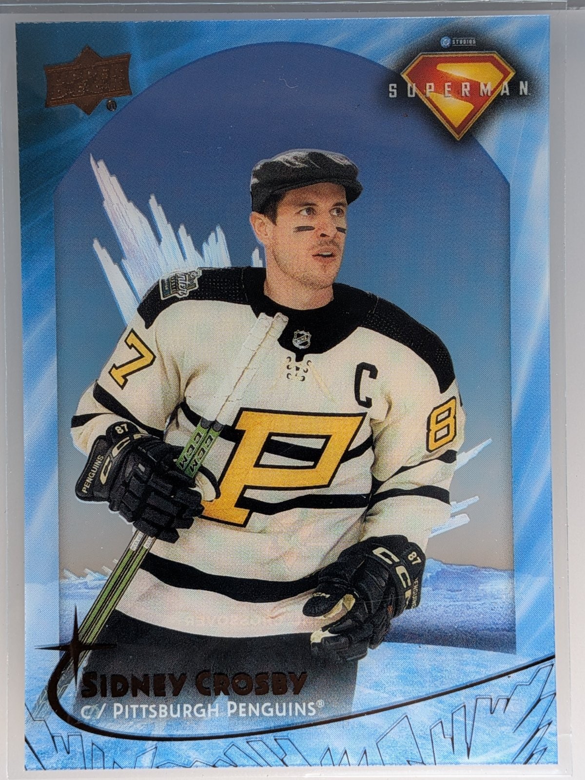 2024-25 Sidney Crosby Upper Deck Crossover Fortress of Solitude #FS-1