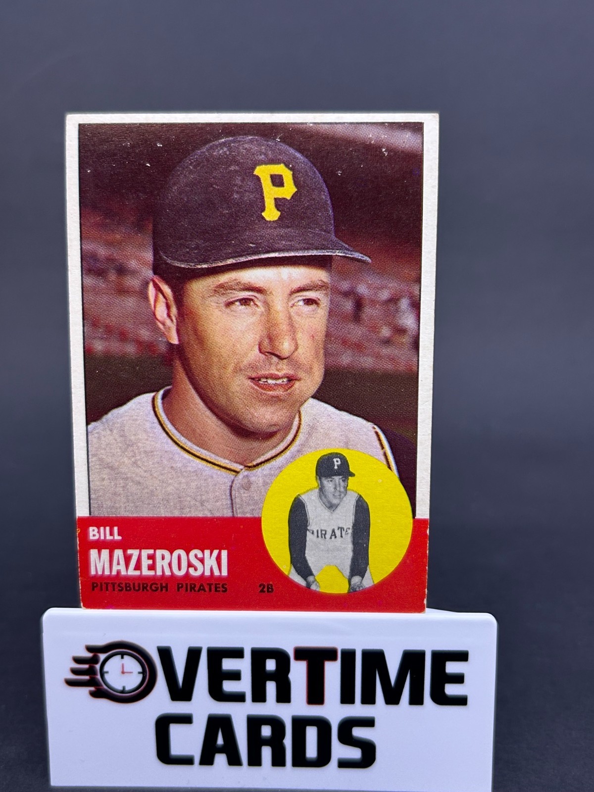 1963 Topps Bill Mazeroski #323