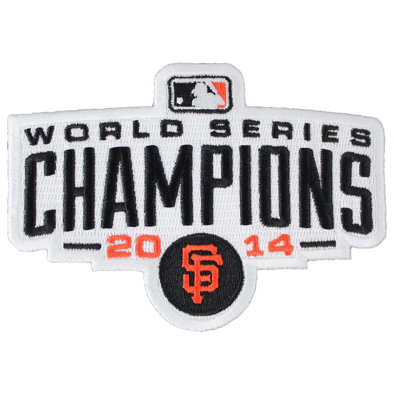 2014 Official MLB World Series Champions San Francisco Giants Jersey Patch Logo
