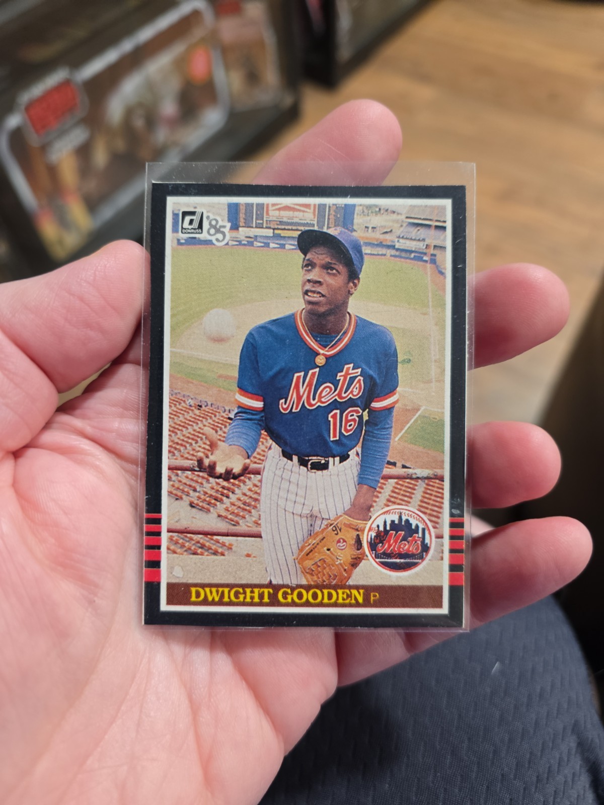 1985 Donruss PC-1 Hand Cut Rookie Dwight Gooden New York Mets