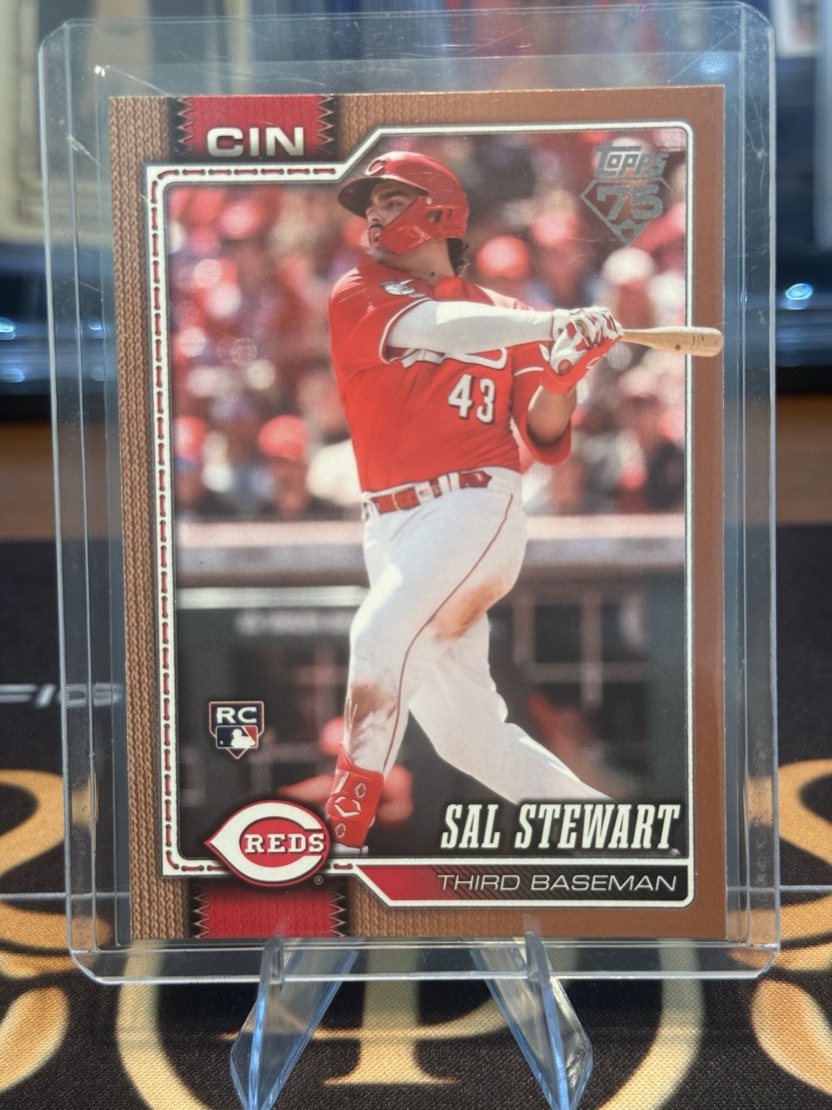 Topps 2026 Sal Stewart Rookie RC Cincinnati Reds Serial Numbered /2026 #372