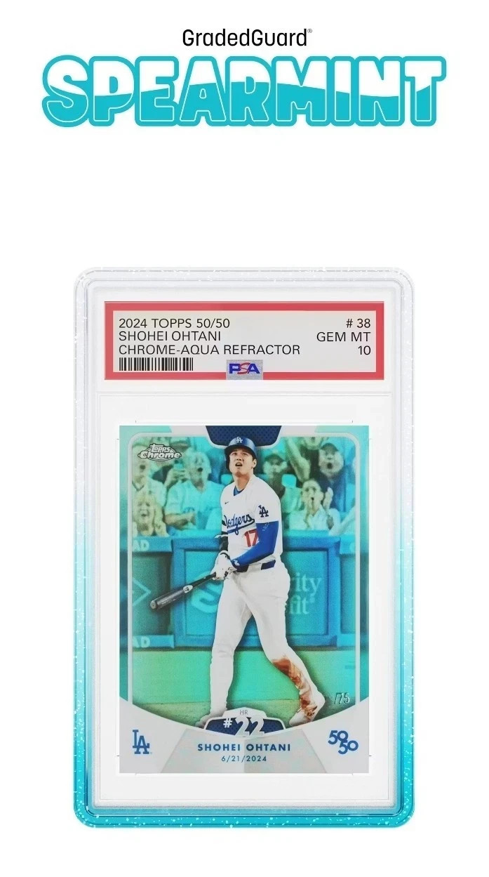Graded Guard Spearmint PSA Limited Edition Protective Case for Graded Cards