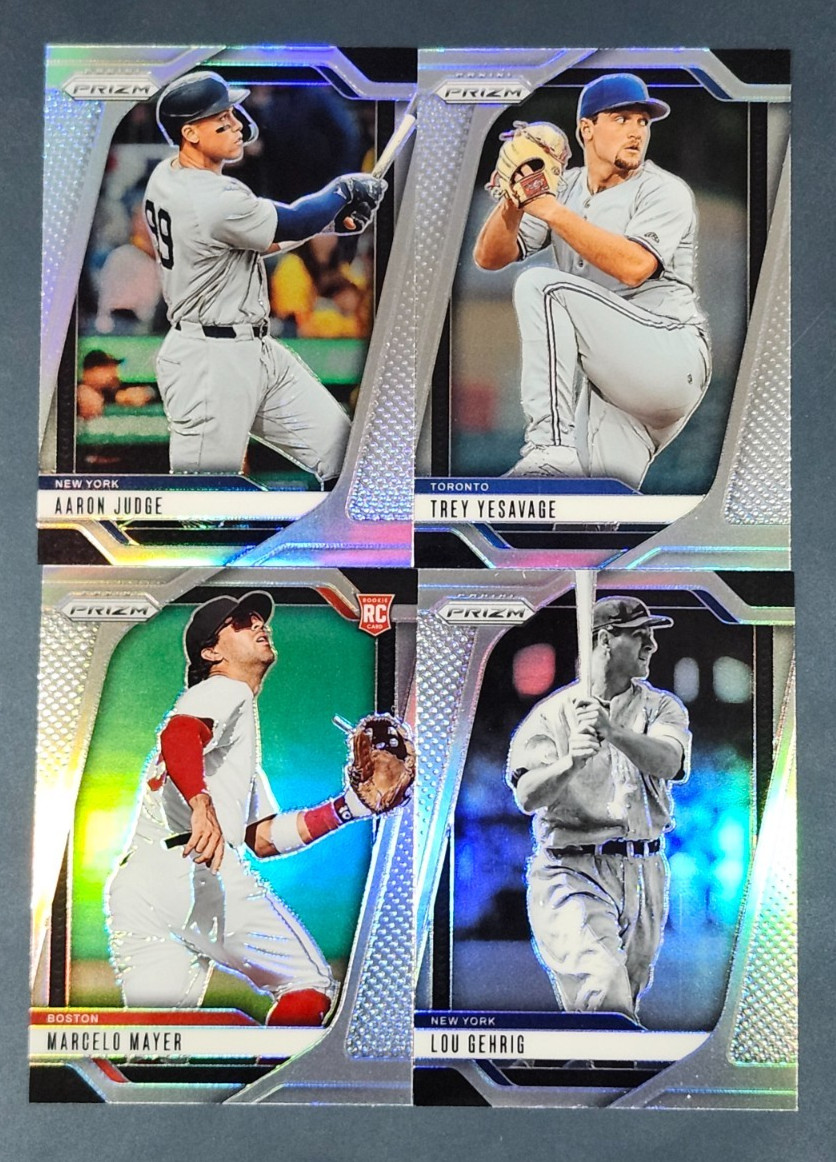 2025 Panini Prizm Baseball SILVER PRIZMS You Pick – 2 Card Minimum