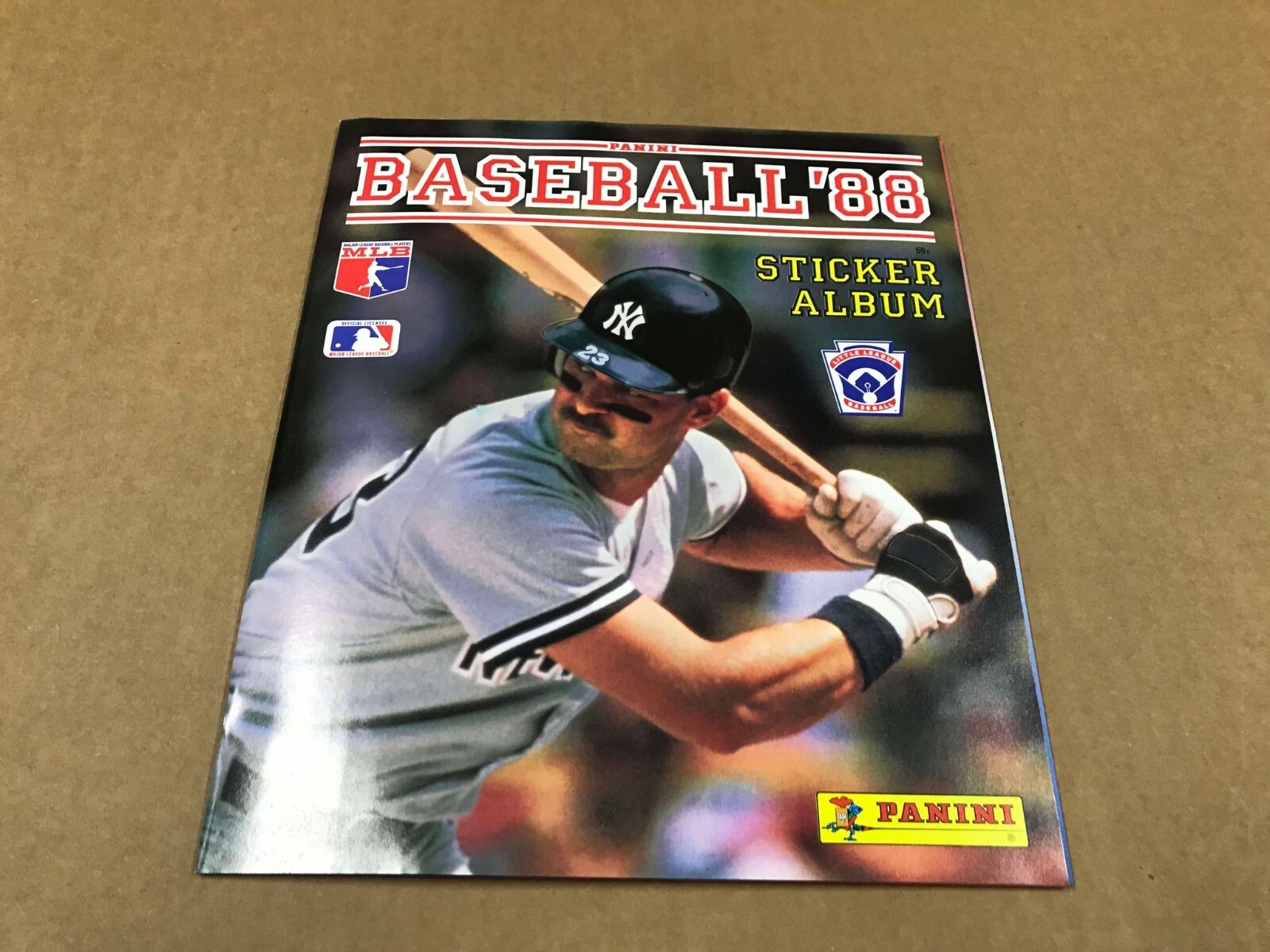 NOS Vintage Panini MLB Baseball ’88 Sticker Album – Empty