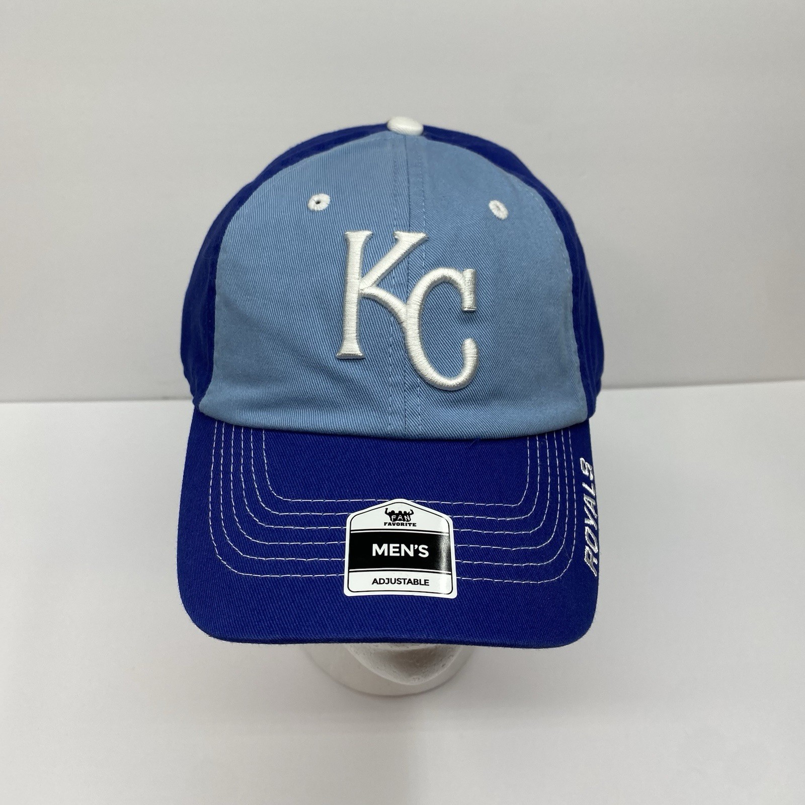 Kansas City Royals Hat Cap Blue Adjustable Strapback Dad Fan Favorite NEW $25