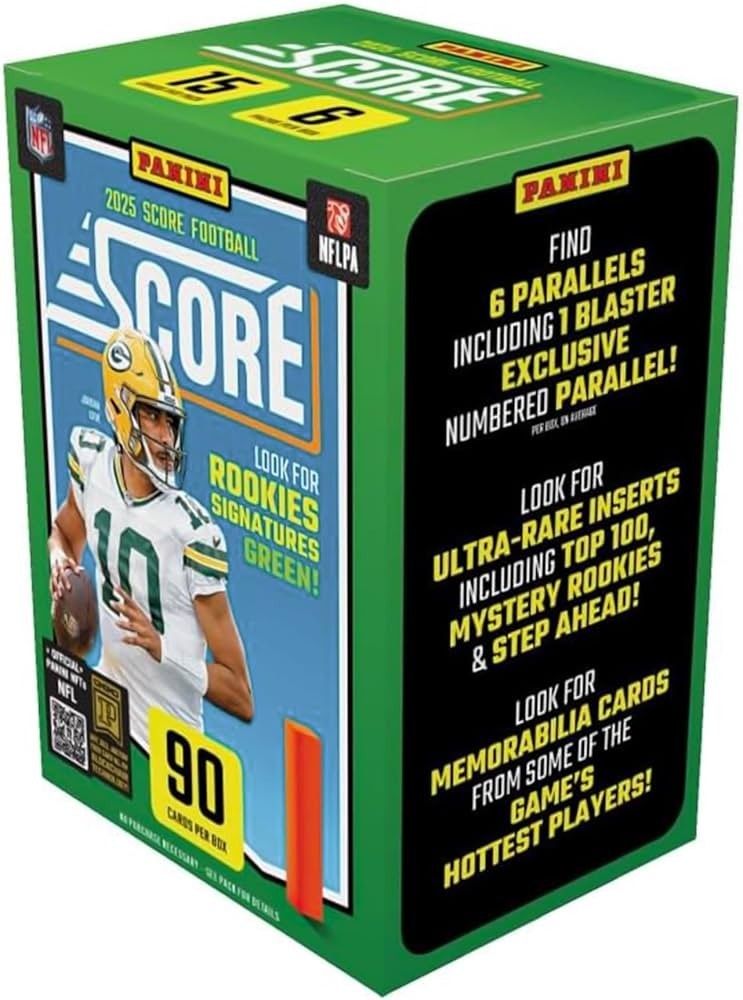 2025 Score Football 1 – 200 *Complete Your Set* 5 card minimum