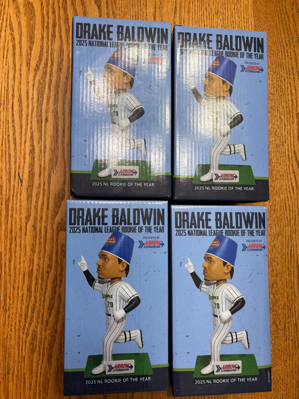 Drake Baldwin 2025 National League Rookie Of The Year G Braves 6/6