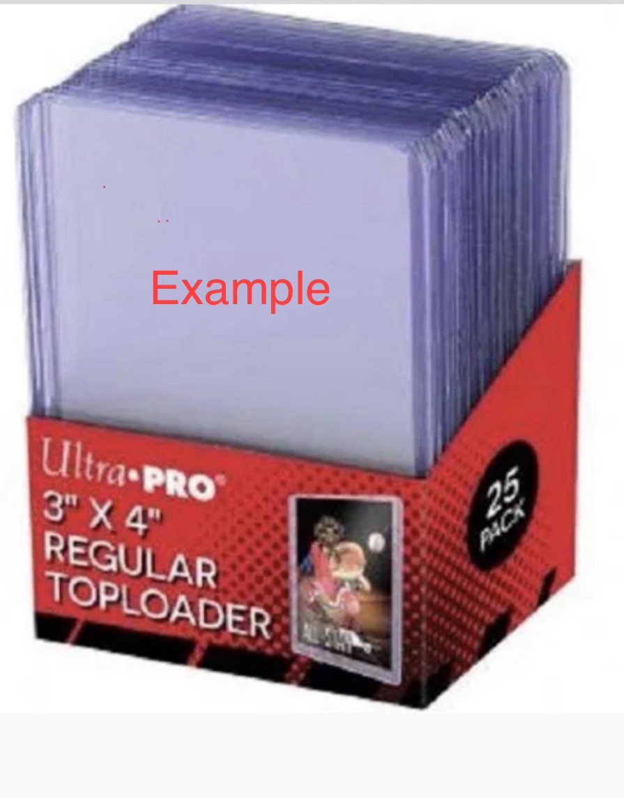 1000 Ultra Pro Regular 3×4 Toploader sealed case Brand New top loader 81222