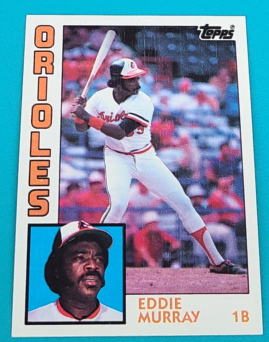 1984 Topps #240 Eddie Murray Baltimore Orioles Baseball Card J5