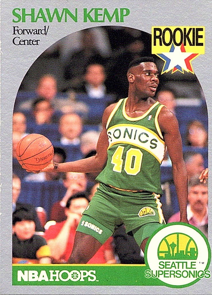 1990-91 NBA Properties Shawn Kemp [Base] #279