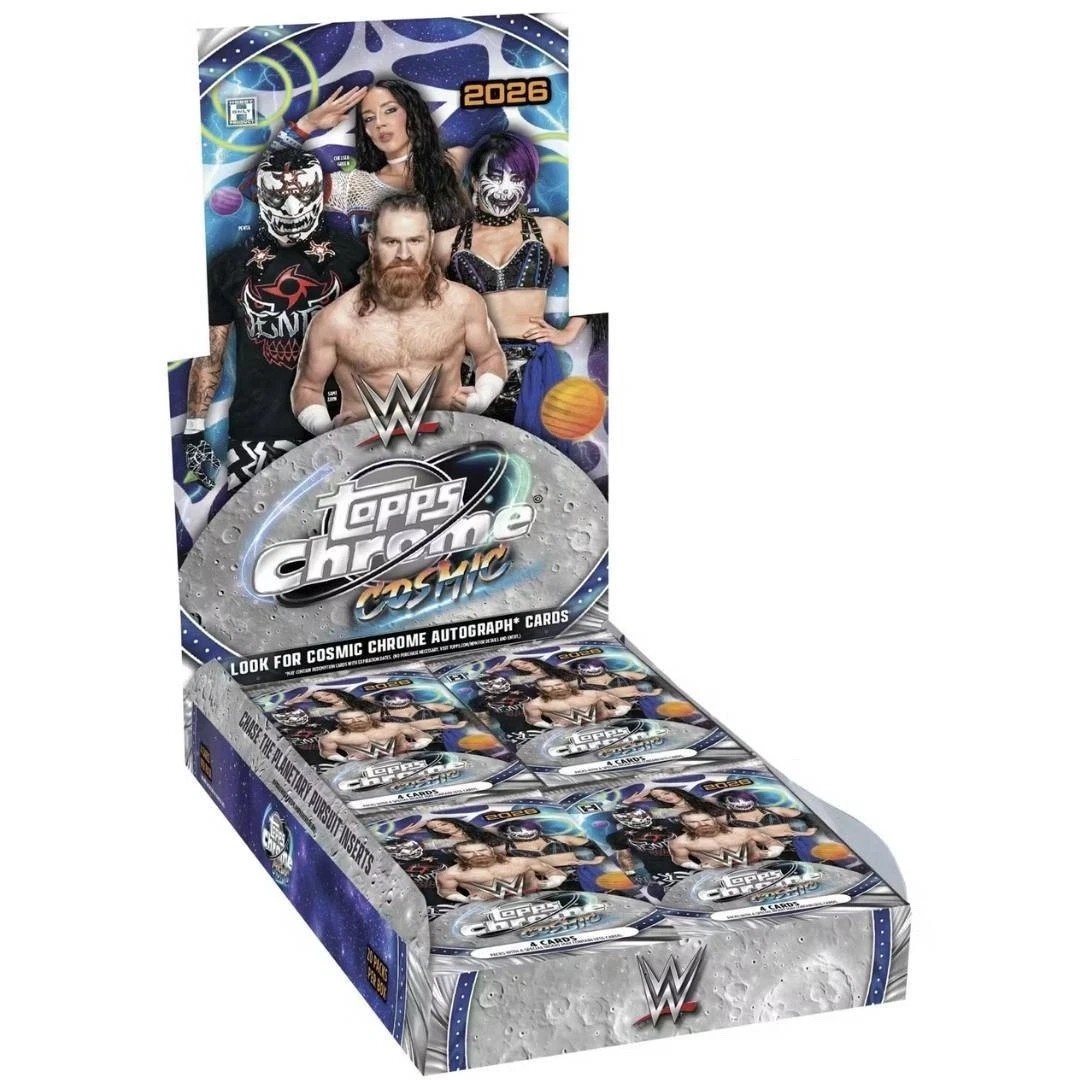 2026 TOPPS COSMIC CHROME WWE INSERT REFRACTOR SP YOU U PICK COMPLETE YOUR SET