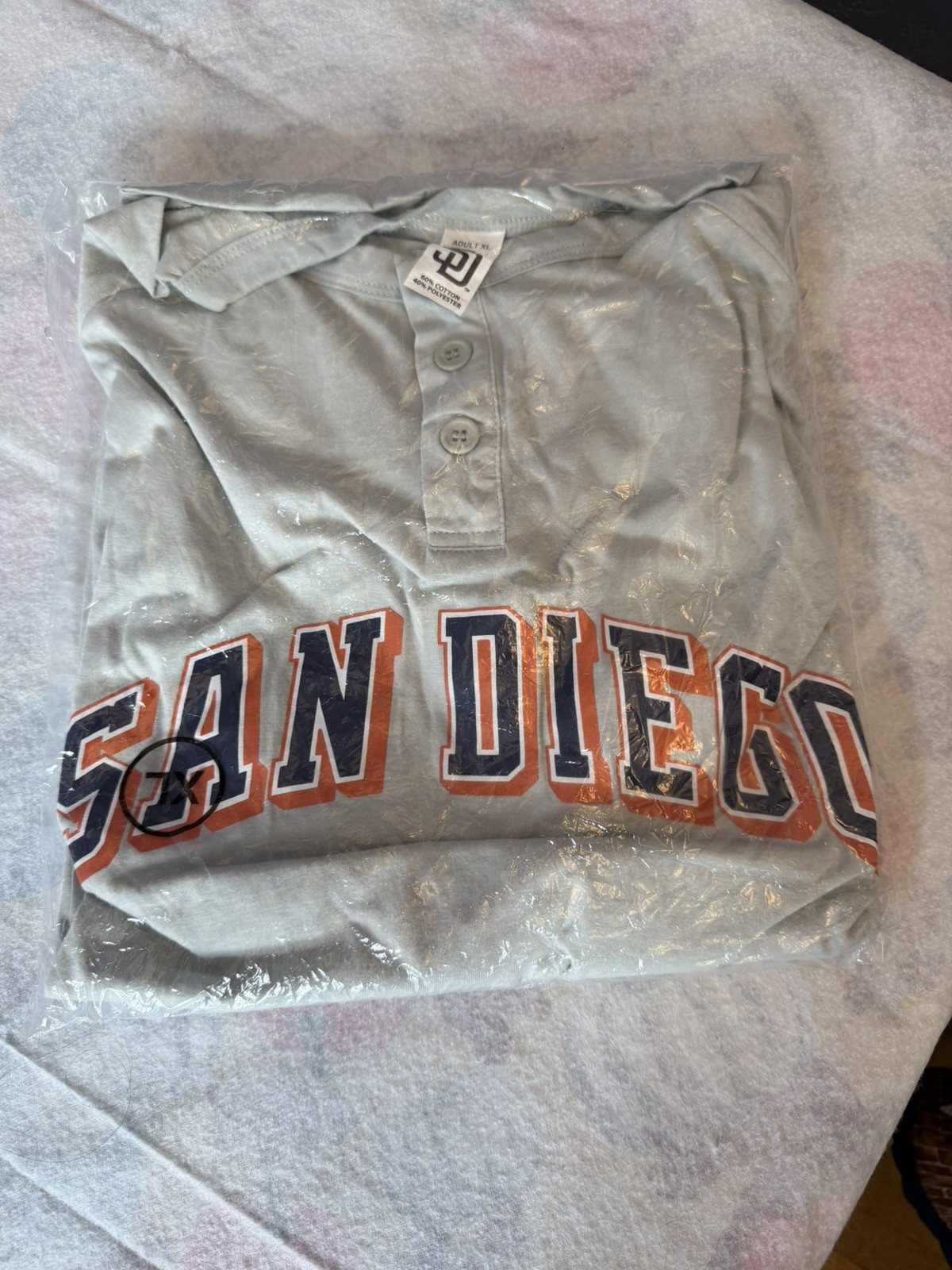 1998 TONY GWYNN SAN DIEGO PADRES RETRO JERSEY GREY XL world series