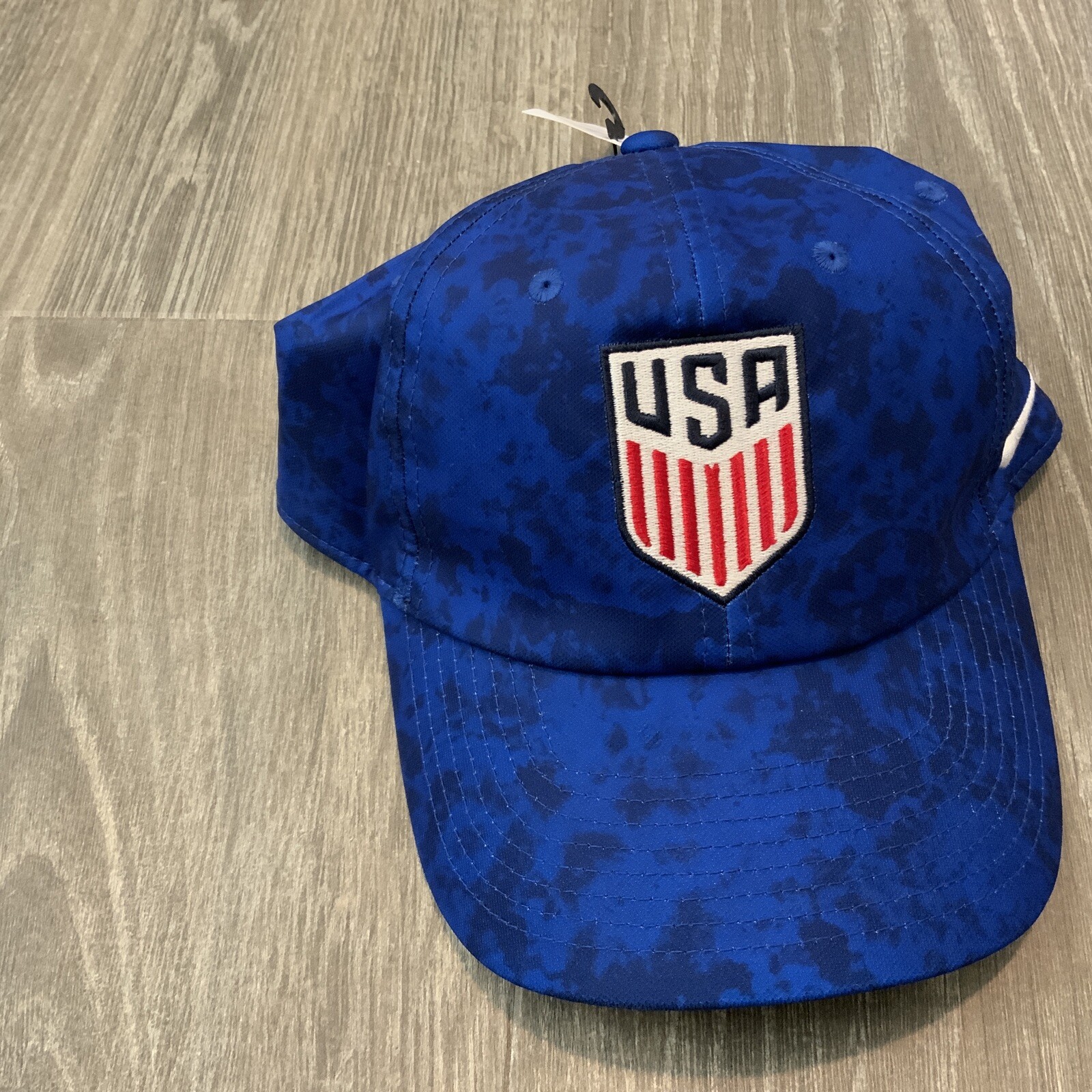 Nike Heritage86 Dri-Fit USA United States Hat Cap Campus Blue Soccer OSFM Unisex