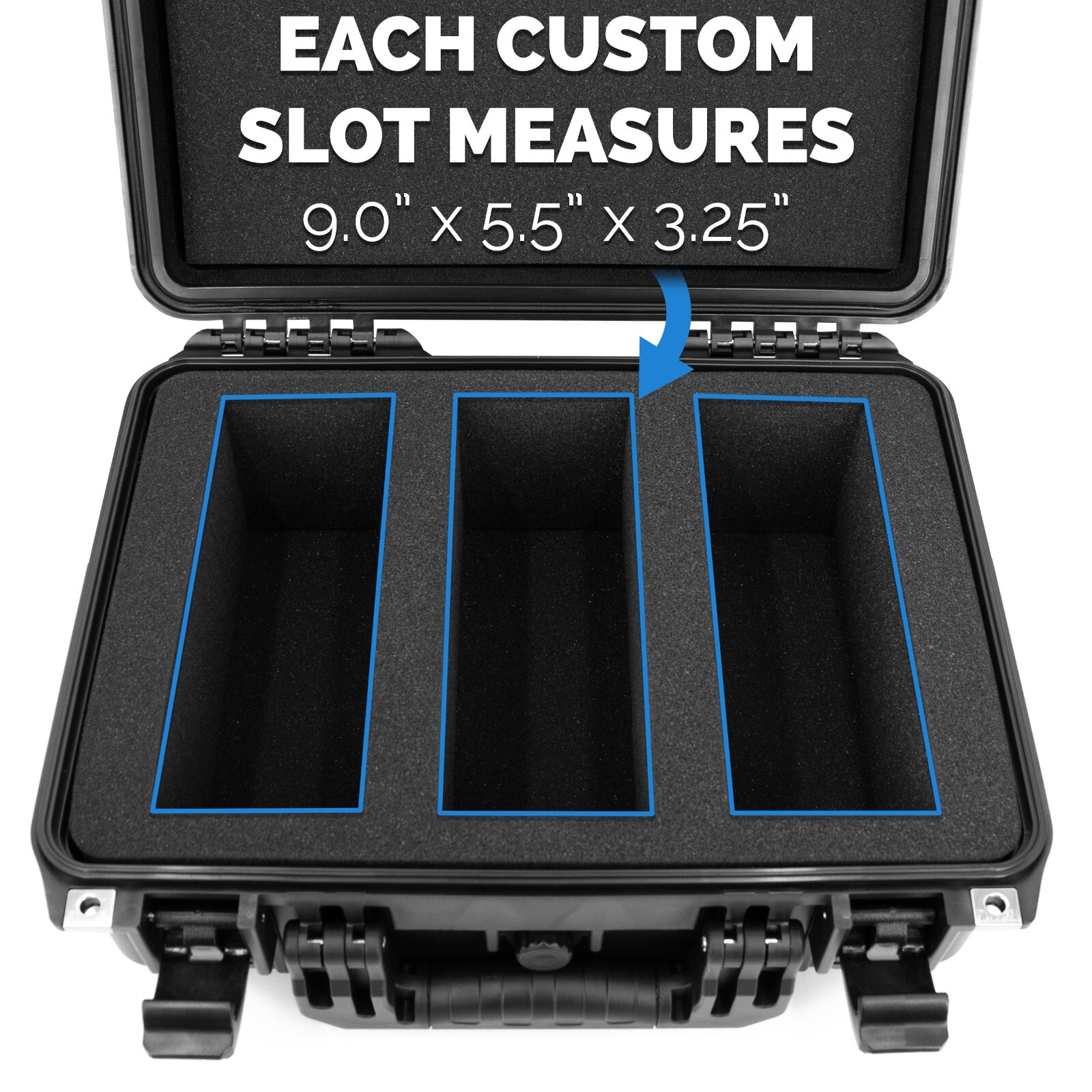 CM Graded Card Case Storage Box FITS 80+ PSA BGS Sports Trading Cards Waterproof